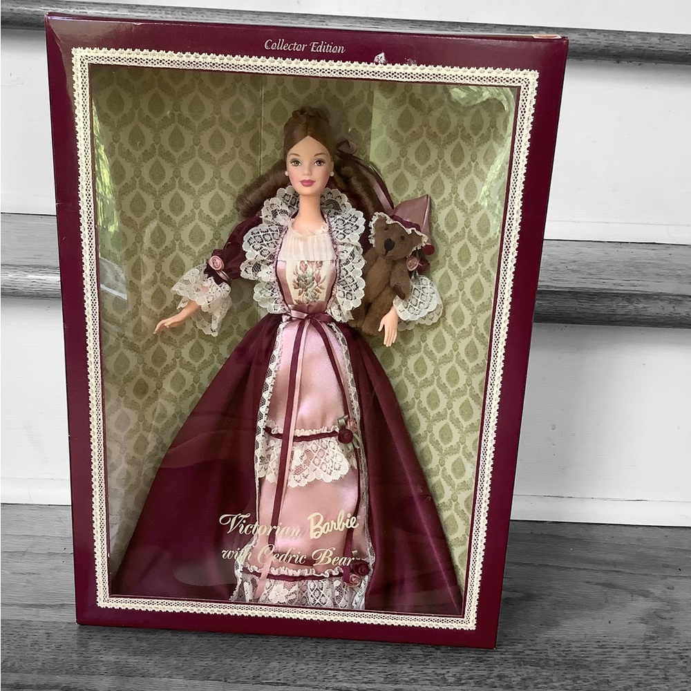 Barbie collector edition. Victorian Barbie with Cedric Bear. Never been …